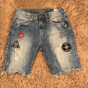 America Eagle Jean shorts.